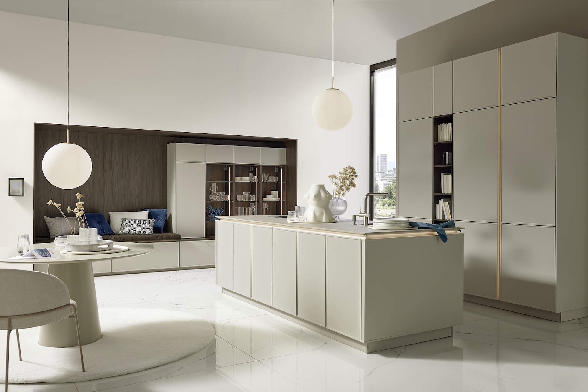 Nolte Kuechen Nolte-Evora-Lack-Designkueche-Greige-softmatt