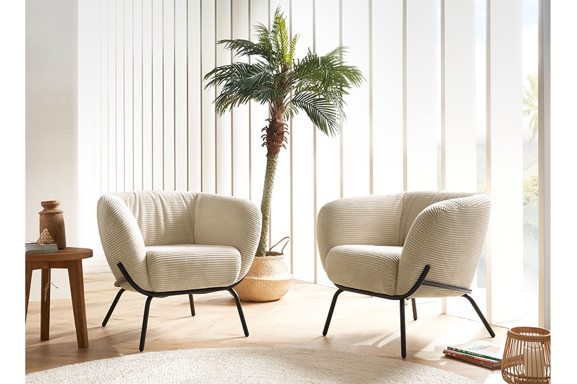 3C Candy dance sessel cord lounge
