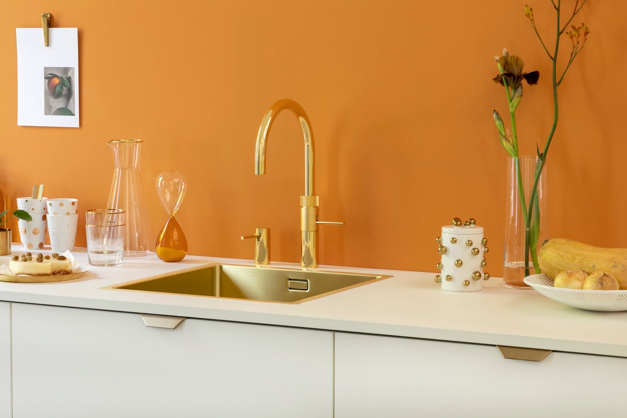 Quooker Fusion Armatur Round Gold