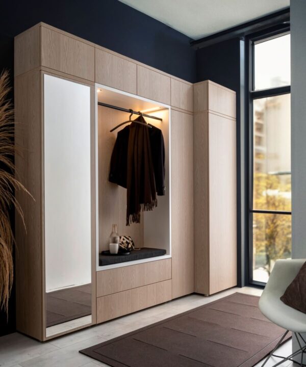 Garderobe Bilbao Eiche natur