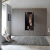 Garderobe Bilbao grau matt