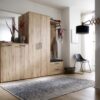 Garderobe Faro Eiche natur