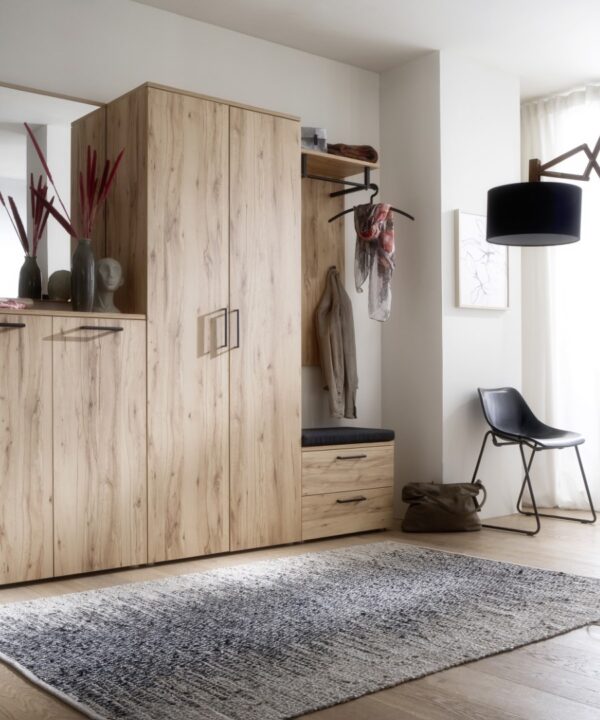 Garderobe Faro Eiche natur