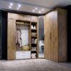 Garderobe Roubaix Eiche natur