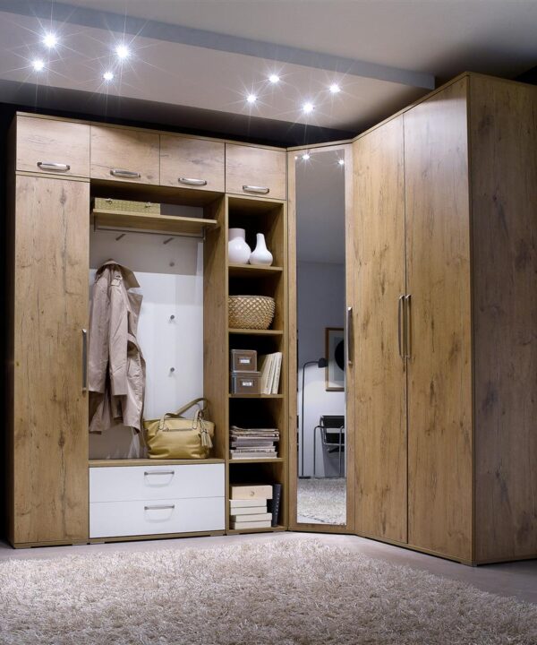 Garderobe Roubaix Eiche natur