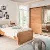 Schlafzimmer Lido Erle teilmassiv