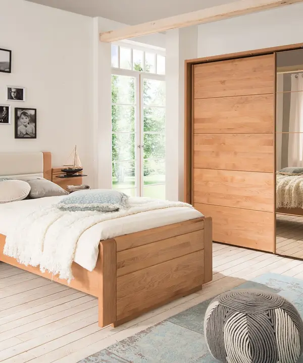 Schlafzimmer Lido Erle teilmassiv