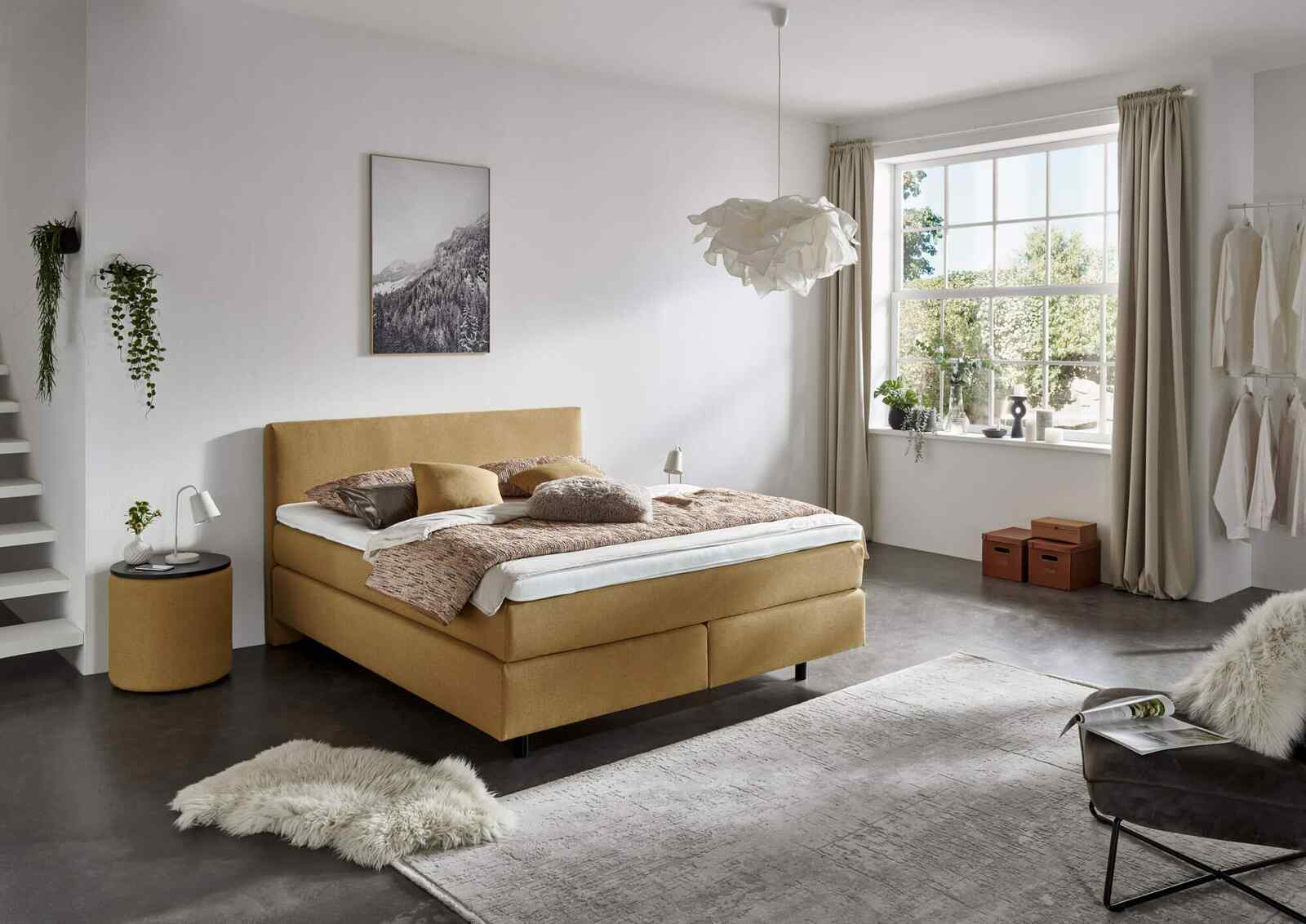 oschmann-boxspringbett-senfgelb