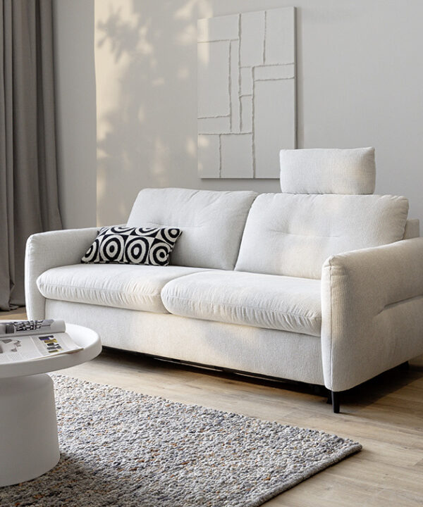 Candy Cassie Schlafsofa Creme