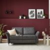 Interliving Schlafsofa Anthrazit