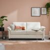 Interliving Schlafsofa Cremeweiss