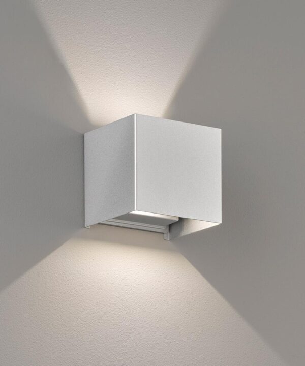 Wandleuchte LED silber